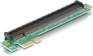 Delock karta rozszerzeniowa typu Riser PCIe x1 > x16 (89159) - Adaptery i przejściówki - miniaturka - grafika 2
