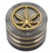 Pozostałe akcesoria barmańskie - Champ-High Bling Leaf młynek do ziół -40506117, srebrny, S - miniaturka - grafika 1