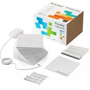 Nanoleaf Panele świetlne LED Nanoleaf Canvas, zestaw 17 sztuk 628110858375 - Pozostałe oświetlenie Nanoleaf Panele świetlne LED Nanoleaf Canvas, zestaw 17 sztuk 628110858375 - Pozostałe oświetlenie - miniaturka - grafika 2
