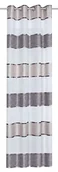 Zasłony - Home Fashion Home pomysły dla domu zasłona ze szlufkami pasów poprzecznych 175 x 140 cm kamienia 051777-0560 175 X 140 CM - miniaturka - grafika 1