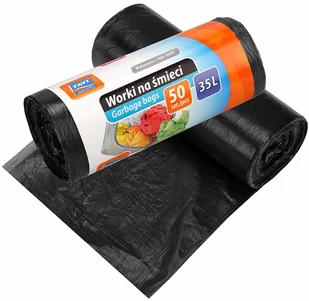 Ravi Worki Na Śmieci Segregacji Czarne 35 L 50 szt - Worki na śmieci - miniaturka - grafika 4