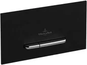 Stelaże i zestawy podtynkowe do WC - Villeroy & Boch Villeroy & Boch ViConnect przycisk do WC czarny mat 922169AN 922169AN - miniaturka - grafika 1