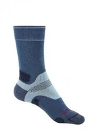 Skarpetki i podkolanówki sportowe - Bridgedale Skarpety damskie HIKE MID MERINO E kolor niebieski - miniaturka - grafika 1