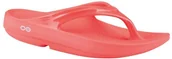 Klapki i japonki męskie - Oofos Klapki regeneracyjne OOlala pomarańczowe - miniaturka - grafika 1