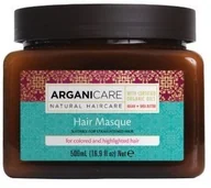 Maski do włosów - Arganicare Arganicare Shea Butter maska do włosów farbowanych i rozjaśnianych 500 ml AC3305 - miniaturka - grafika 1