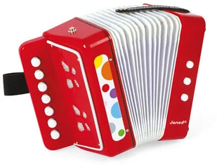 Janod Akordeon Confetti - Instrumenty muzyczne dla dzieci - miniaturka - grafika 3