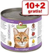 Mokra karma dla kotów - GranataPet 10 + 2 gratis! 12 x 200 g DeliCatessen Pakiet próbny I - miniaturka - grafika 1