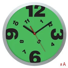 Atrix Srebrny zegar ścienny wesołe godziny ATE2301NN - Zegary Atrix Srebrny zegar ścienny wesołe godziny ATE2301NN - Zegary - miniaturka - grafika 1