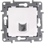 Gniazdka elektryczne - Legrand Niloe Gniazdo telefoniczne pojedyncze 1xRJ11 biały 764569 764569 - miniaturka - grafika 1