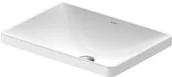 Umywalki - Duravit D-Neo Umywalka wpuszczana w blat 60x44 cm biała Alpin 0358600079 - miniaturka - grafika 1