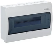 Rozdzielnie elektryczne - Elektro-Plast Rozdzielnica natynkowa Elegant 1 x 12 modułów IP40 - miniaturka - grafika 1