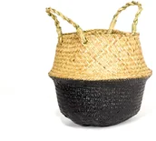 Pudła i pojemniki do przechowywania - MEVEN Kosz BOHO BLACK S - miniaturka - grafika 1