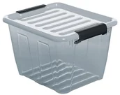 Pojemniki łazienkowe - Fl1 POJEMNIK HOME BOX 3L SZARY PT 2234 40P-POJ-2234/S - miniaturka - grafika 1