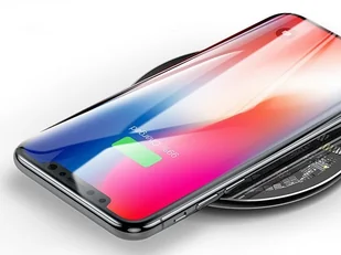 Baseus Ładowarka indukcyjna QI Simple 15W bezprzewodowa black WXJK-BA02 - Ładowarki do telefonów - miniaturka - grafika 4