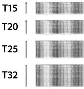 TROTEC Zestaw gwoździ do zszywacza rodzaj 47, długość 15-32 mm (3000 sztuk) - Akcesoria do elektronarzędzi - miniaturka - grafika 2