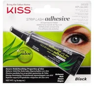 Akcesoria i kosmetyki do stylizacji brwi - KISS Klej do rzęs w kolorze czarnym z klejem do rzęs z Aloe Black 7 g - miniaturka - grafika 1