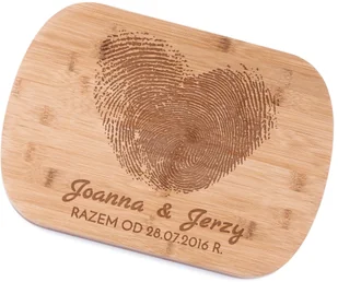 Murrano Bambusowa Deska do Krojenia z Grawerem Razem Od DSK-BMB1-011 - Deski do krojenia - miniaturka - grafika 2