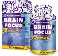 Produkty specjalne dla sportowców - Allnutrition Brain Focus 60 kapsułek - miniaturka - grafika 1