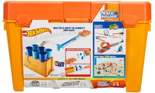 Mattel Hot Wheels Kaskaderskie beczki Zestaw Pudełko GCF91 - Samochody i pojazdy dla dzieci - miniaturka - grafika 4
