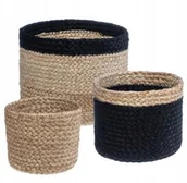 Donice - kosz jutowy donica osłonka juta jak ikea - miniaturka - grafika 1