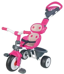 SMOBY SMOBY Rowerek Baby Driver Confort Różówy - Rowerki trójkołowe - miniaturka - grafika 4