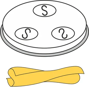 Hendi Końcówka Casercce MPF2,5/4 229378 - Akcesoria gastronomiczne - miniaturka - grafika 2