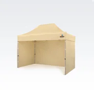 Pawilony ogrodowe - BRIMO Namiot imprezowy 2x3m - plus 3 ściany - Beżowy - miniaturka - grafika 1