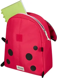 Samsonite Plecaczek dziecięcy Happy Sammies ECO S+ - ladybug Lally 142476-9676 - Plecaki - miniaturka - grafika 4