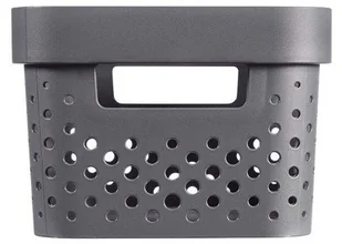 CURVER Pojemnik ażurowy INFINITY 4,5L ciemno-szary CURVER Recycled 245672 - Pudła i pojemniki do przechowywania - miniaturka - grafika 2