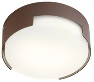 Lampy ogrodowe - Redo Redo 90004 - LED Plafon zewnętrzny SKOR LED/12W/230V IP54 brązowy - miniaturka - grafika 1