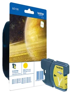 Brother Tusz Brother LC1100Y (oryginał LC-1100Y; 14 ml; żółty) - Tusze oryginalne - miniaturka - grafika 3