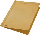 Teczki i skoroszyty - Leitz Esselte  oesenhefter, 1/1 przednie okładki, A4, KFM.- lub dziurkowanie urzędowe, karton Manila, Chamois 37420011 - miniaturka - grafika 1