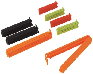 De Buyer 4336.00 8 szczypce do zamykania, plastik, wielokolorowa, 27,4 x 10,2 x 4 cm 4336.00 - Pozostałe akcesoria kuchenne - miniaturka - grafika 2