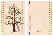 Artykuły biurowe - Cozywood Kołonotatnik ozdobny A6 Drzewo Życia 50 stron - miniaturka - grafika 1