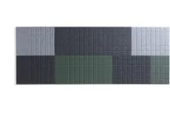 Meble modułowe i akcesoria - AJ Produkty Zestaw paneli ściennych SPLIT, jasnoszary, ciemnoszary, zielony - miniaturka - grafika 1