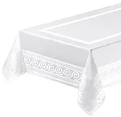 Obrusy i serwetki - MESA Obrus Teflonowy Bello 253 Biel 140x240 1213267 - miniaturka - grafika 1