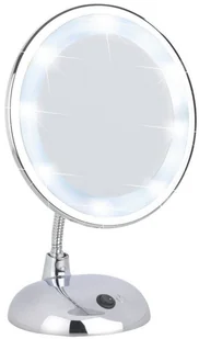 WENKO Lusterko kosmetyczne STYLE z podświetnielniem LED powiększenie x3 - Lusterka do makijażu - miniaturka - grafika 2