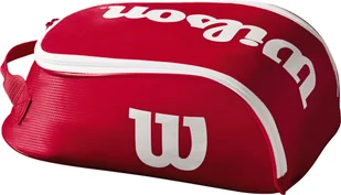 Wilson Tour IV Shoe Bag Red/White WRZ847887 - Tenis ziemny - miniaturka - grafika 2