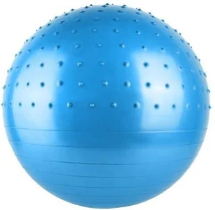 Spokey HALF FIT Piłka gimnastyczna z cześcią do masażu 65cm 920939 920939 - Akcesoria do masażu Spokey HALF FIT Piłka gimnastyczna z cześcią do masażu 65cm 920939 920939 - Akcesoria do masażu - miniaturka - grafika 4