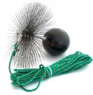 Zestaw Do Czyszczenia Komina Lina Kula Szczotka - Kominki wentylacyjne - miniaturka - grafika 2