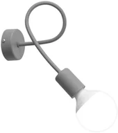 Lampy ścienne - Helam Kinkiet OXFORD 1xE27/60W/230V szary - miniaturka - grafika 1