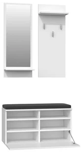 Garderoba RIVA - BIEL GAR RIVA BIEL KPL - Meble do przedpokoju - miniaturka - grafika 3