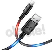 Kable USB - USAMS Kabel U16 Volume Control Led US-SJ288 SJ288USB01 - miniaturka - grafika 1