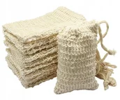 Rękawice i gąbki do kąpieli - Myjka woreczek Sizal na mydło Zero Waste Peeling - miniaturka - grafika 1