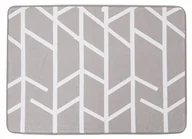 Półki łazienkowe - MSV Tree z pianki memory dywanu 50 x 70 cm w kolorze szarym-brązowy/niebieski, szary brązowy/niebieski, 30 x 20 x 15 cm 143317 - miniaturka - grafika 1