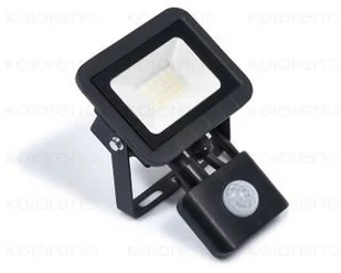 KOLORENO NAŚWIETLACZ LED 20W CZARNY | Z CZUJNIKIEM RUCHU | BIAŁY CIEPŁY NL_GL_20W_ZCR_BC - Lampy ogrodowe - miniaturka - grafika 2