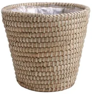 Donice - Osłona doniczki słomiana 24.5 cm KOSZ MOROCCAN naturalny - miniaturka - grafika 1