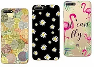 Etui i futerały do telefonów - Novago Novago Kompatybilny z Huawei Y6 2018 Honor 7A opakowanie zawiera 3 etui ochronne, miękkie, wytrzymałe, odporne na uderzenia z wysokiej jakości nadrukiem, wielokolorowe 4 Y62018-3Coque - miniaturka - grafika 1