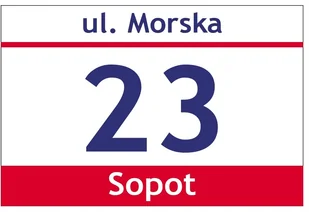 Tabliczka Adresowa z numerem domu tablica 30x20 cm - Numery na dom - miniaturka - grafika 7