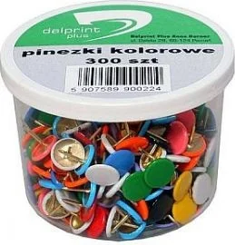 Dalprint Pinezki kolorowe - Przybory szkolne - miniaturka - grafika 2